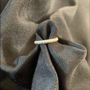 Silpada Sterling Silver Rope Ring Size 7